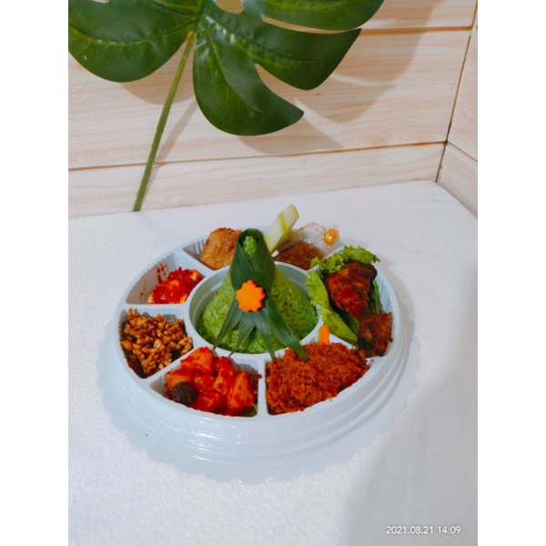 

Tumpeng mini/nasi ijo/aromarasamart02