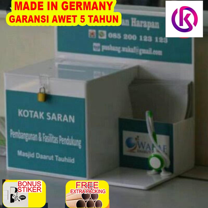 

Terlaris Kotak Saran Memo