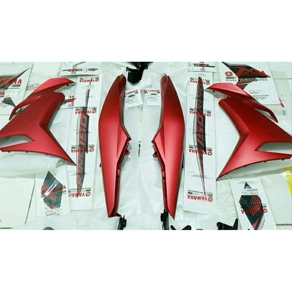 COVER BODY BELAKANG DAN SAYAP DEPAN MX KING 150 ORIGINAL sparepart