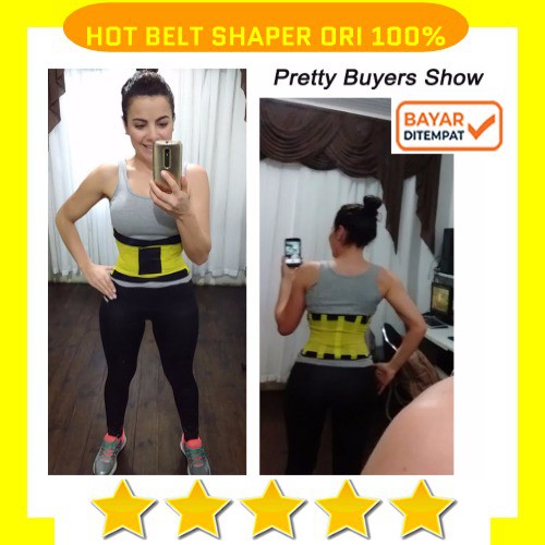 [PALING LARIS] SABUK PEMBAKAR LEMAK HOT BELT POWER | HOT BELT SHAPER ORIGINAL!