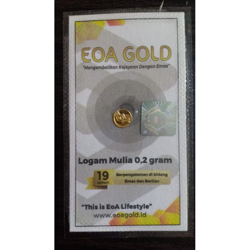 EOA Gold Logam Mulia