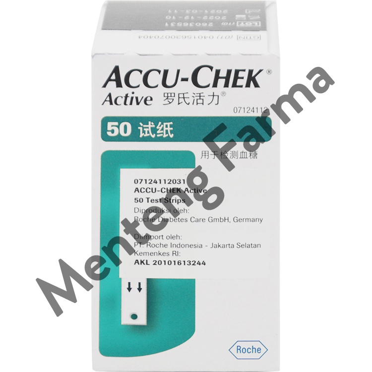 Accu-Chek Active 50 Test Strip - Tes Strip Gula Darah