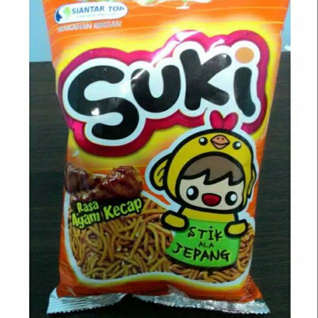 

SUKI Snack mie gurih, stik jepang