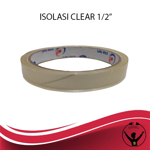 

ISOLASI CLEAR 1/2