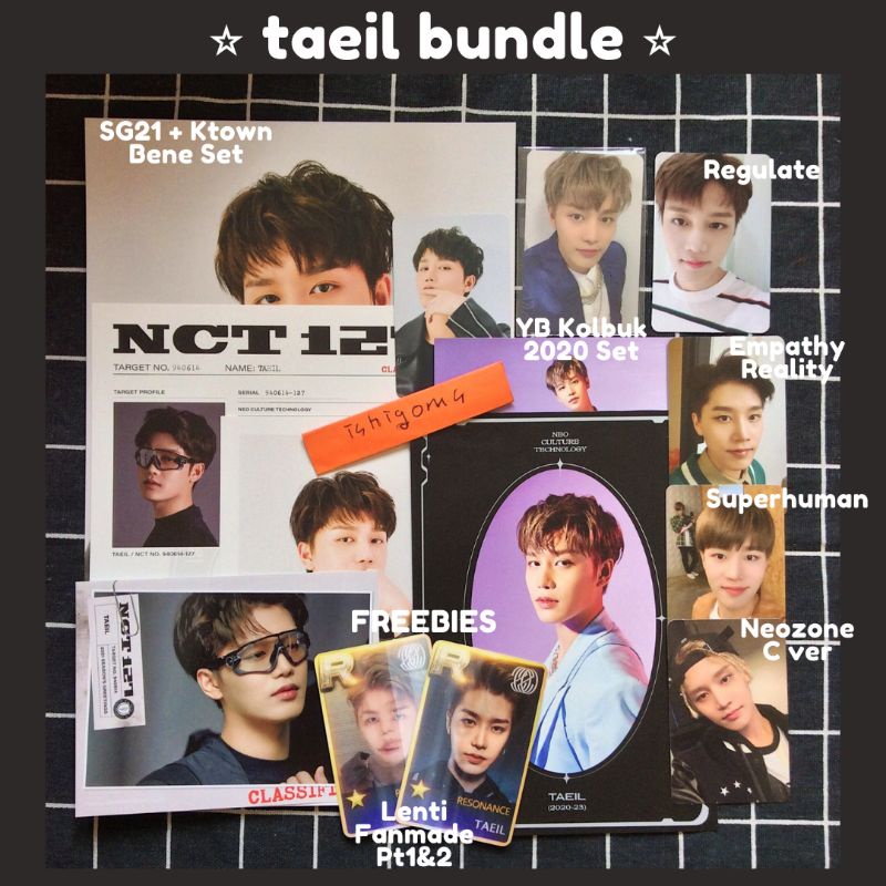 NCT Taeil Bundle Set 127 2020 Resonance SG21