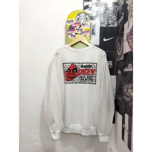 Crewneck Obey / obey second / cwerneck / obey original / sweater
