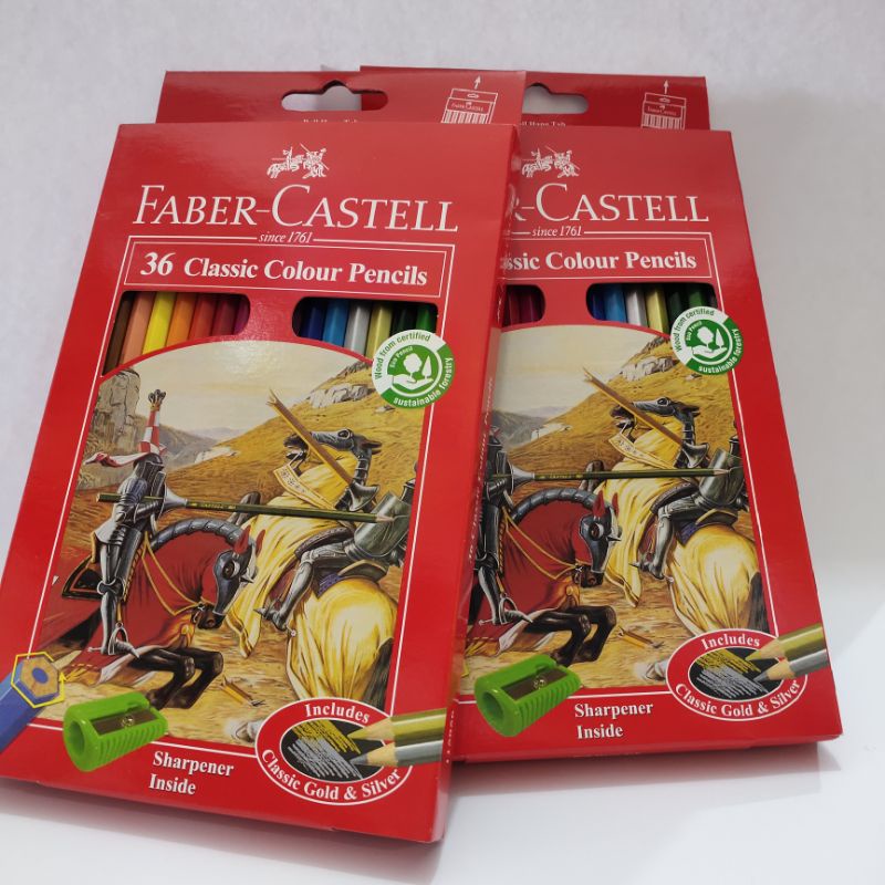 

pensil warna faber-castel 36 classic