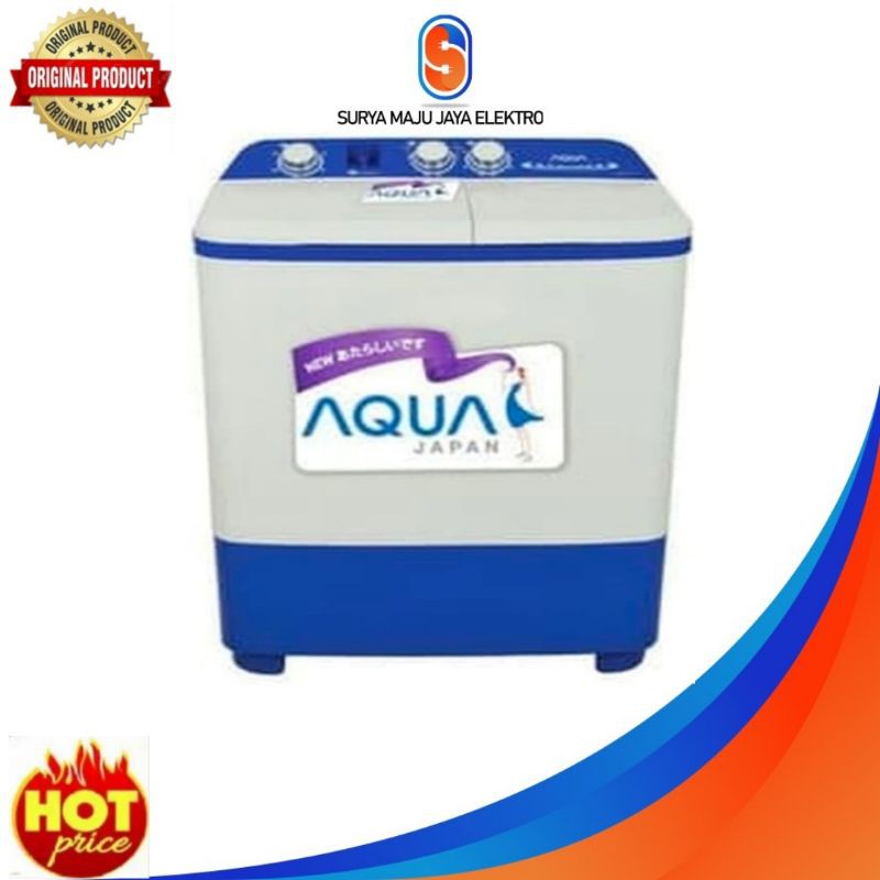 mesin cuci 2 tabung aqua by sanyo terbaru