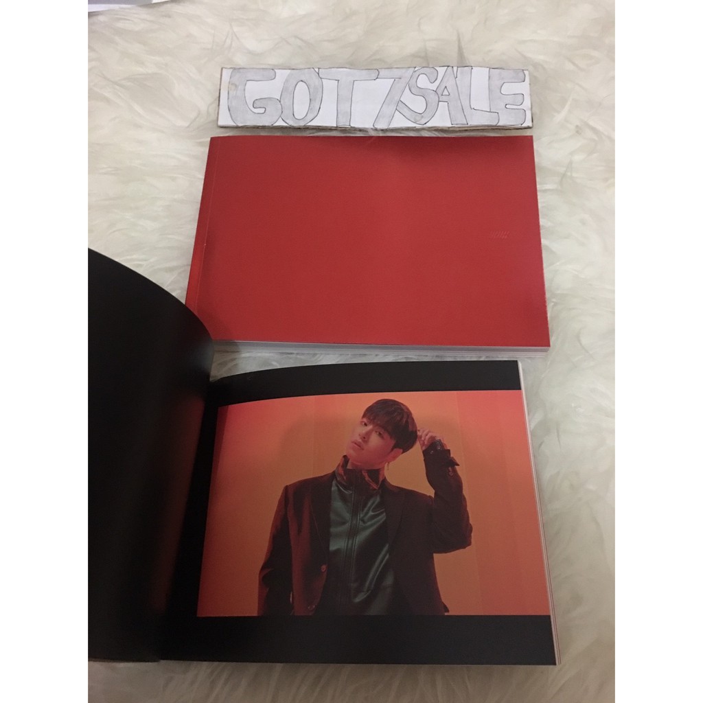 IKON NEW KIDS REPACKAGE ALBUM " THE NEW KIDS "  PHOTOBOOK RED VER