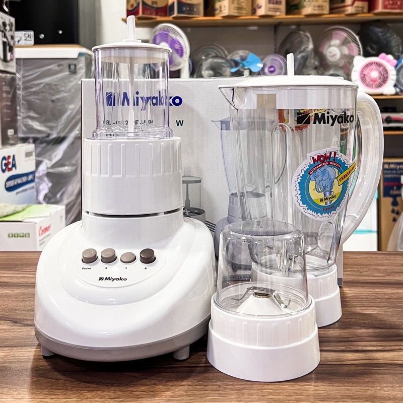 Blender Miyako 3 in 1 BL-152PF bahan fiber plastik Garansi resmi 152 PF