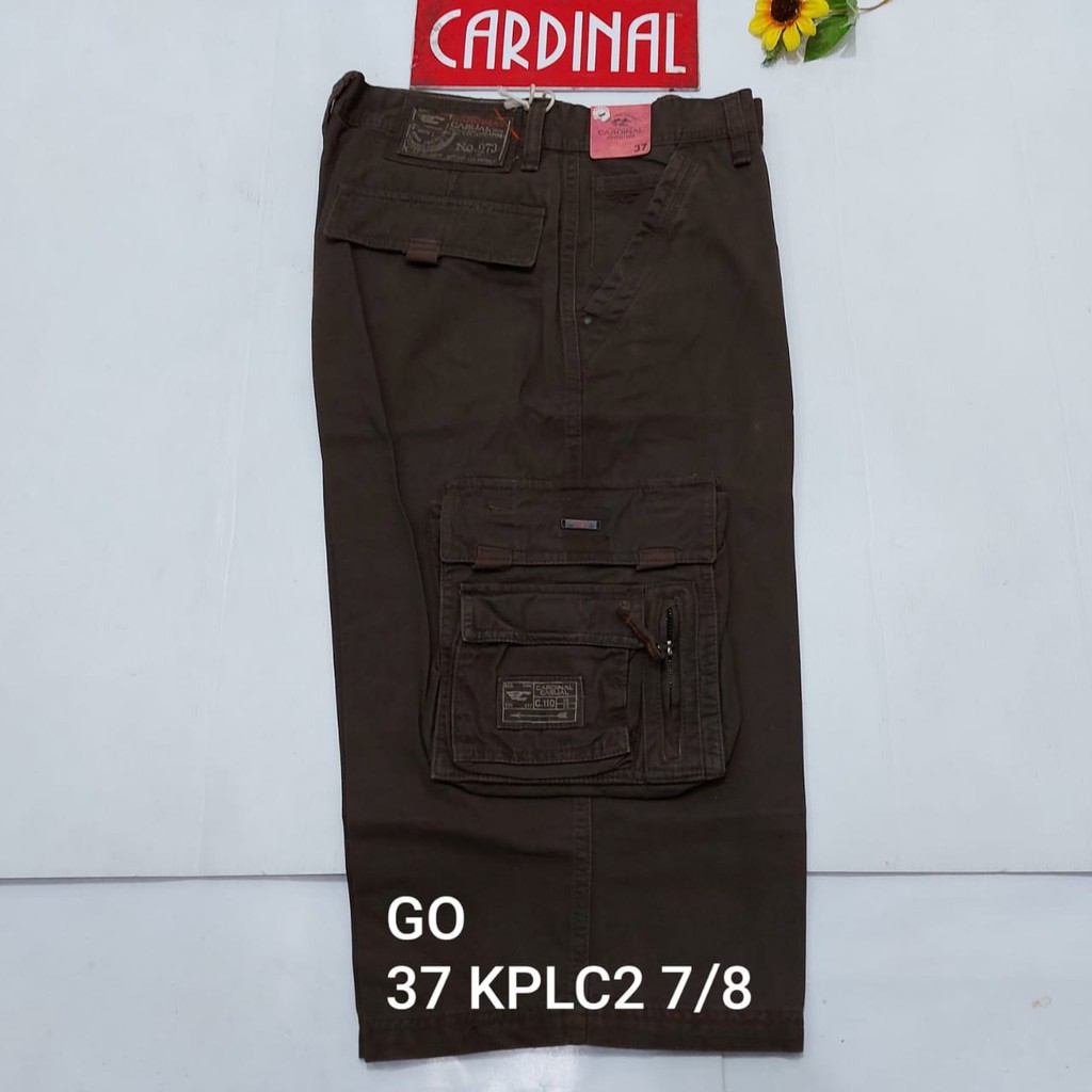 BB 37-C KPL CARDINAL KEMPOL CASUAL Celana Pendek Kempol Fashion Pria Brand Kekinian