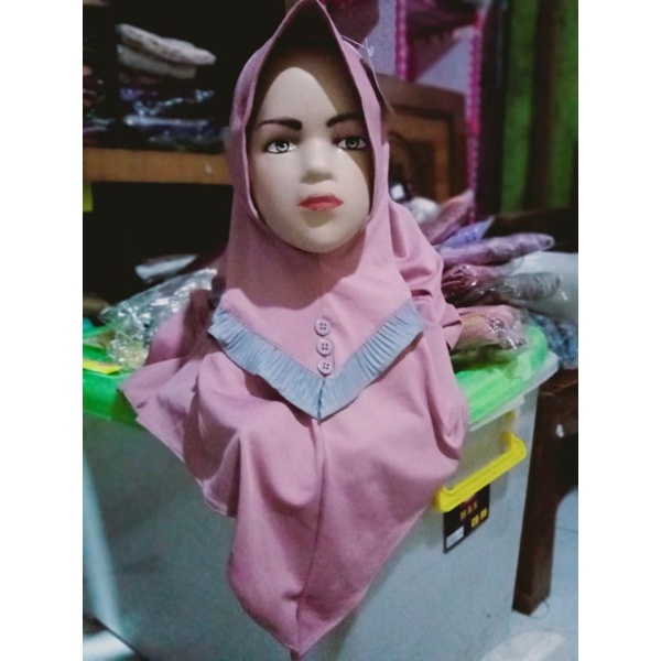 JILBAB INSTAN ANAK ""VIOLA KIDS"" ORI AYSHA HIJAB
