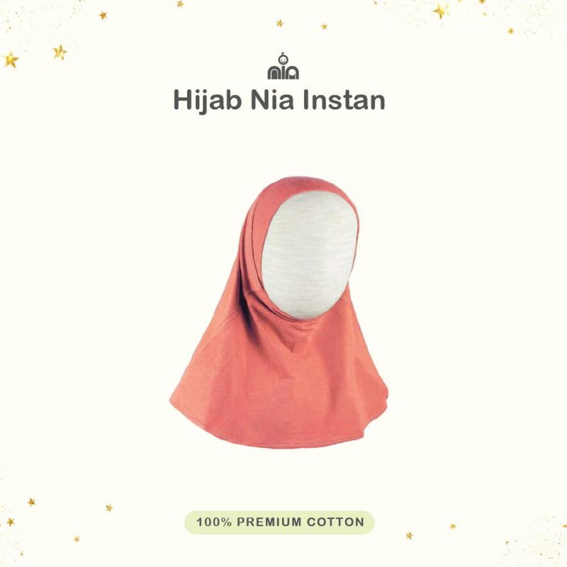 NIA-HIJAB BAYI POLOS INSTAN-HIJAB BAYI-KERUDUNG BAYI-JILBAB BAYI MURAH