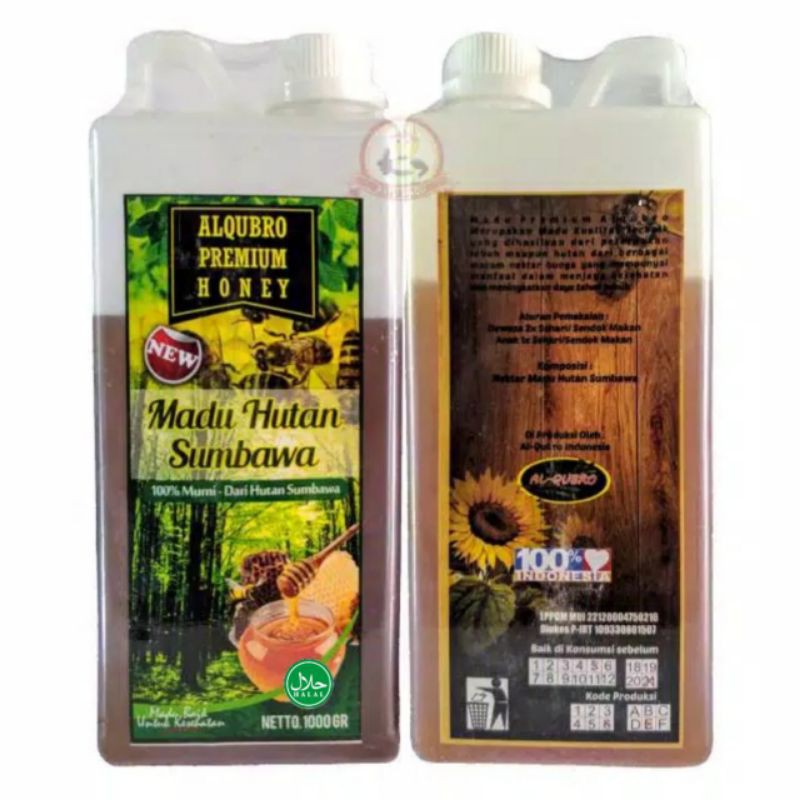 

Madu Murni Al Qubro Premium - Madu Hutan Sumbawa 1 kg