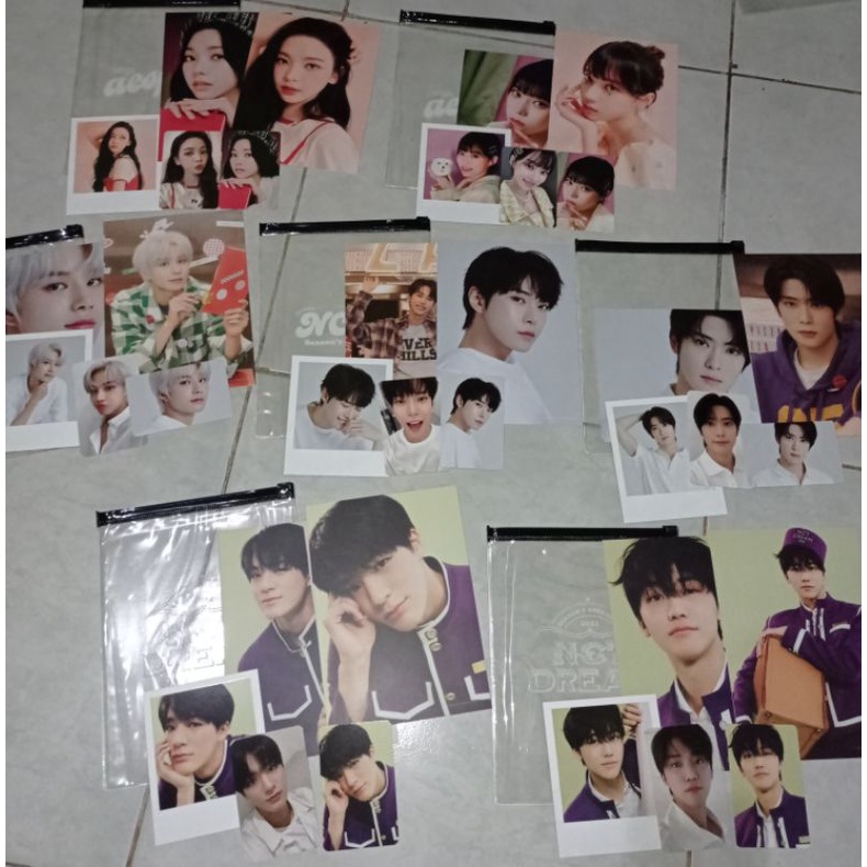 sharing photopack season greeting sg 22 nct127 nct dream aespa jaehyun jungwoo doyoung jeno jaemin k