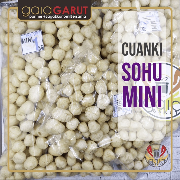 

Q0121Sa 250Gr Cuanki Bulat Sohu Mini Untuk Toping Boci Baso Aci Seblak D5qs44