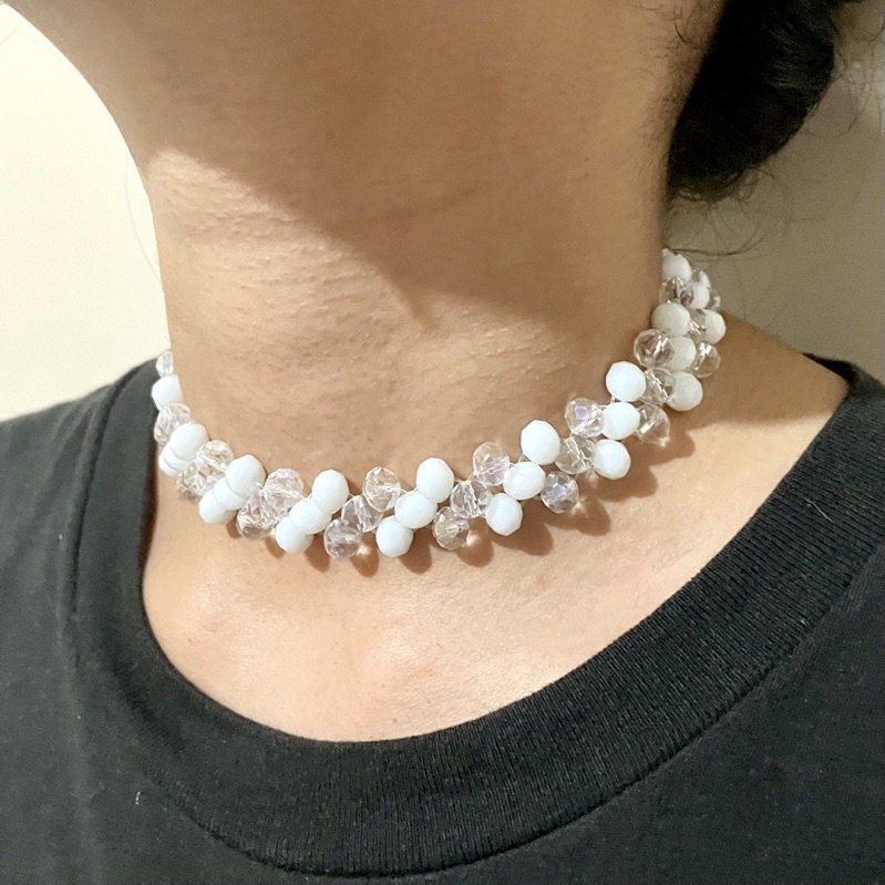 Ella crystal choker