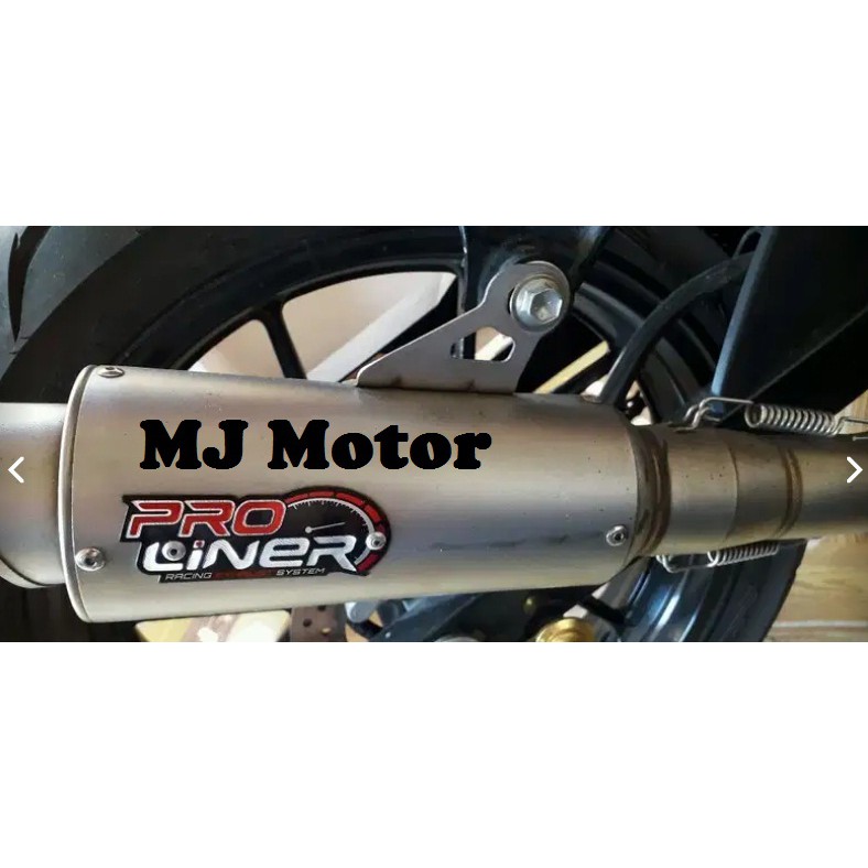 MURAHH Knalpot Proliner ori 100% Motor honda sonic- Kualitas bagus