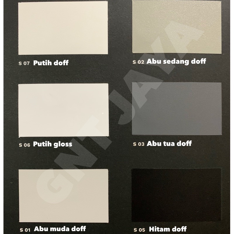 SUPERCON ECOSHEET GROSIR 1 roll isi 50m putih hitam doff gloss abu muda tua dof eco sheet by taco or