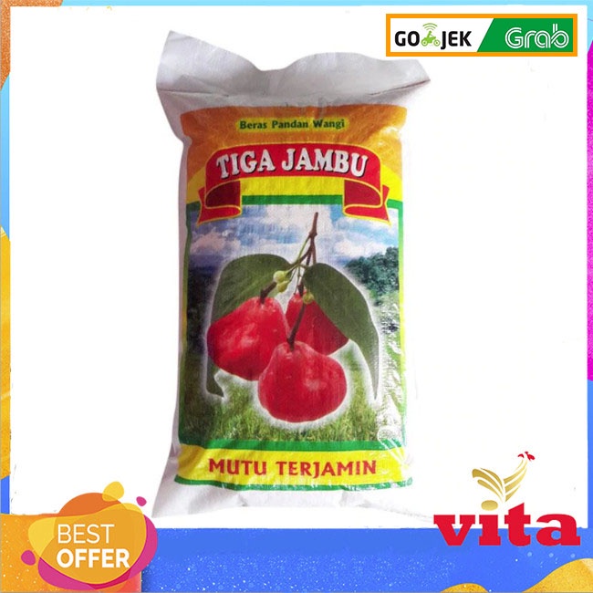 

Beras 3 Jambu 25kg Pandan Wangi Putih