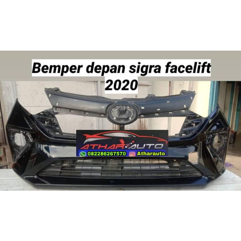 bemper sigra facelift 2021