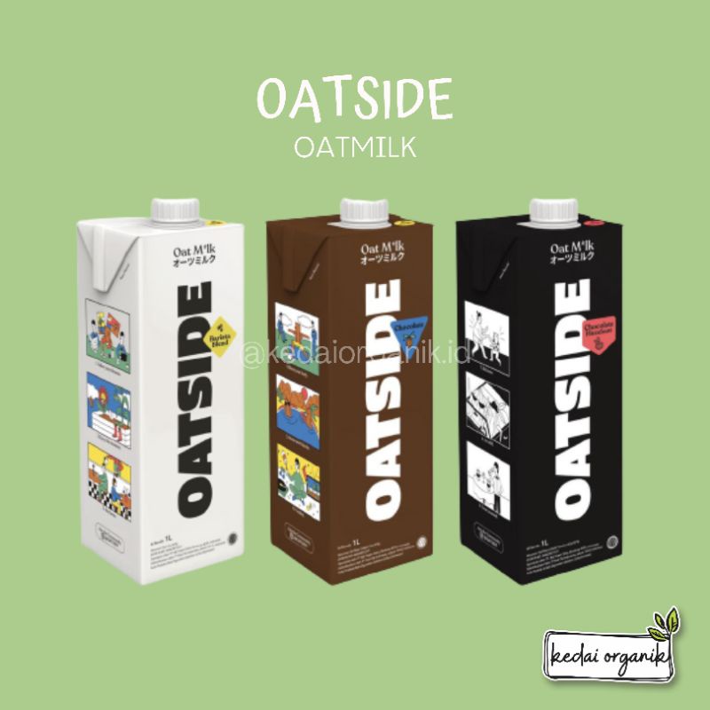 

Oatside Oatmilk Barista Blend / Oatside Oatmilk Choco Hazelnut / Oatside Oatmilk Chocolate