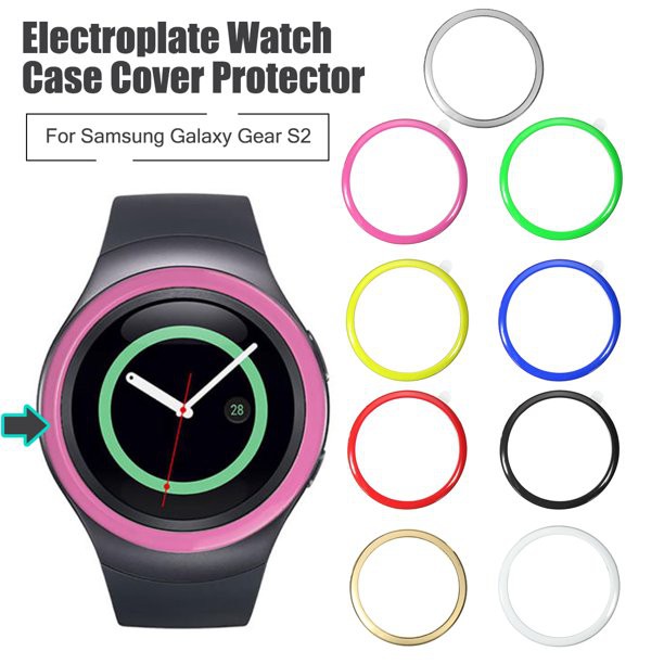 Bezel Stainless Steel Bumper Ring Watch Case Cover Smartwatch For Samsung Gear S2