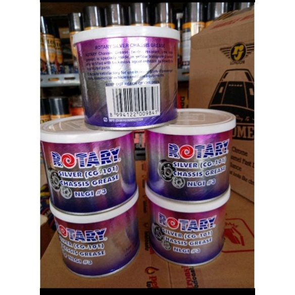 GREASE GEMUK STEMPET ROTARY SILVER CHASSIS GREASE 250g / 0.25kg (BENING)