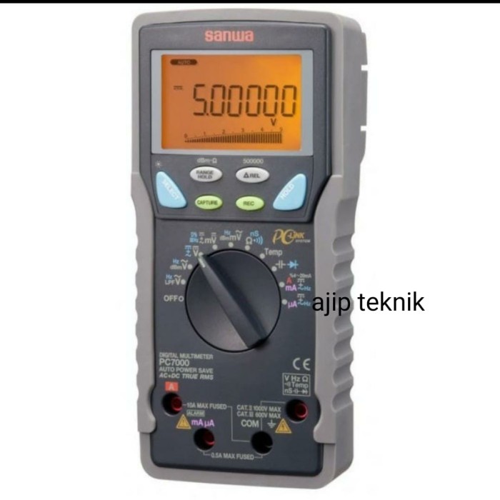 sanwa PC7000 DIGITAL MULTIMETER HIGH RESOLUTION JAPAN ORIGINAL 100%