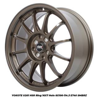  Velg  mobil  JDM Ring 16x7 bronze For Jazz Yaris Avanza 