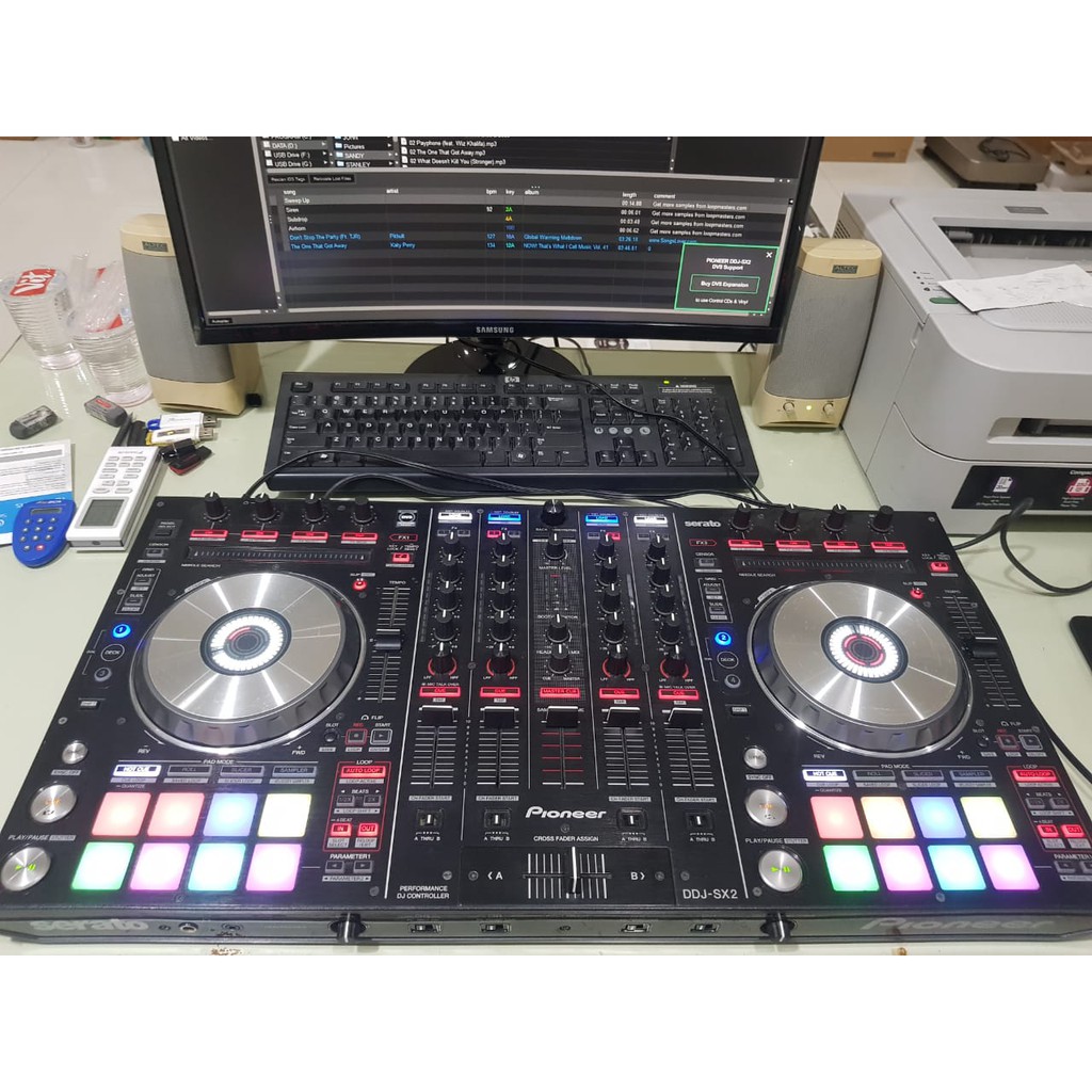 Alat Dj Pioneer Ddj Sx2 Free Software Serato Dj Pro Full Support Dvs Untuk Controller Dj Ddj Sx 2 Shopee Indonesia