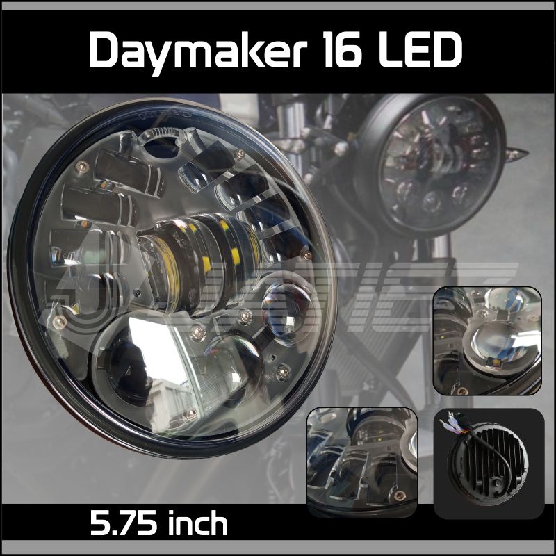 Lampu LED Daymaker 5.75 Universal 5 75 inch DRL 16 Led-2