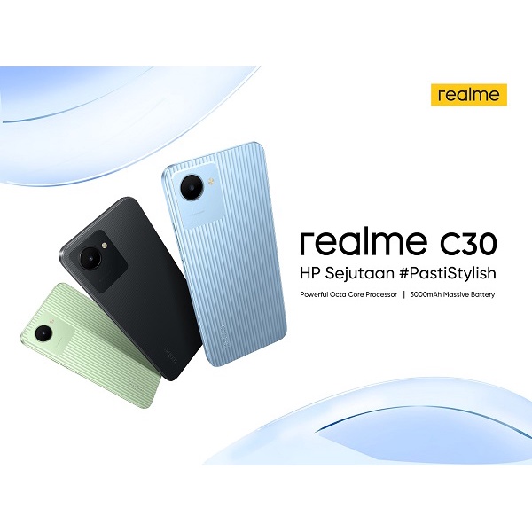 Realme C30 2GB+32GB 4GB+64GB Garansi Resmi Realme 1 Tahun