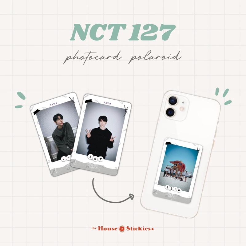 NCT 127 Photocard Polaroid Fanmade