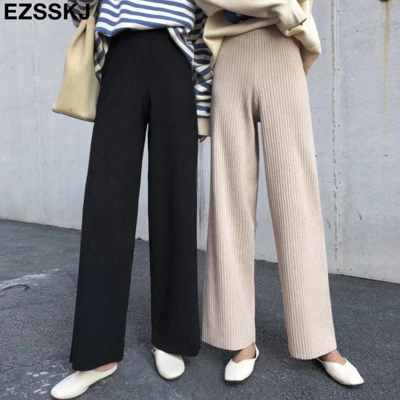 1KG MUAT 4PCS | CELANA KULOT RAJUT PREMIUM KNIT PANTS HITS OOTD SELEBGRAM FASHION GROSIR MURAH