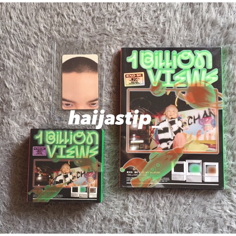 PC JIDAT KYUNGSOO EXO CHANYEOL OFFICIAL ALBUM EXO SC 1 BILLION VIEWS 1BV KIHNO
