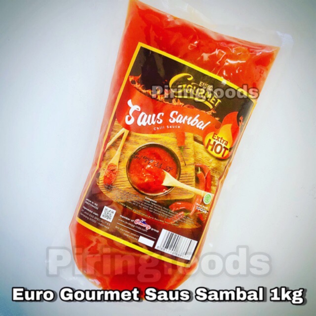 

Termurah!! Saus Sambal Euro Gourmet 1Kg pouch sambel