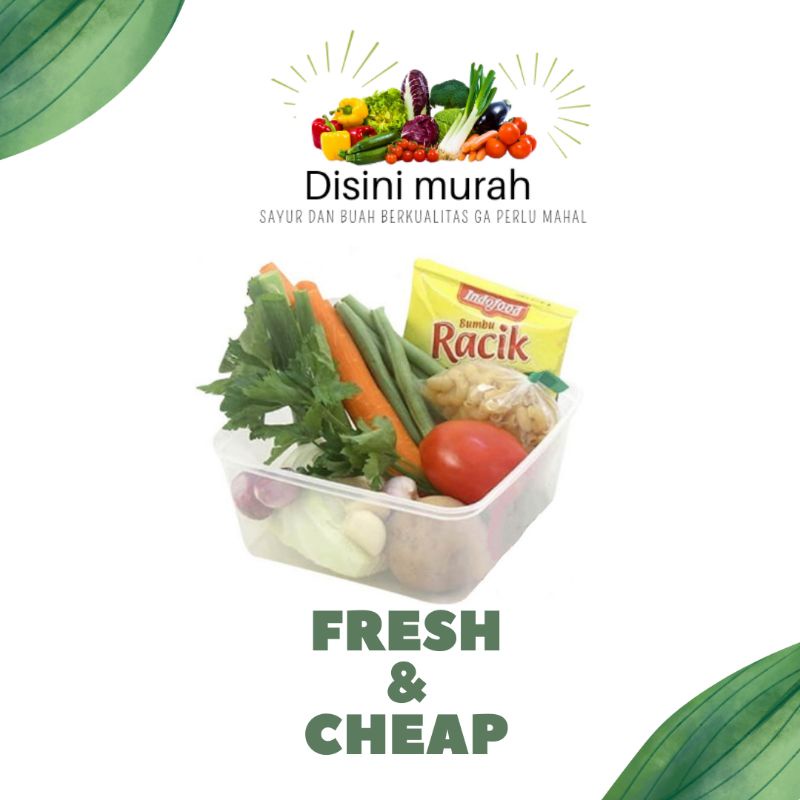 

paket sayur sop + bumbu