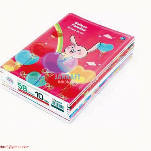 

Hot Sale - Buku Tulis Bergaris SiDU isi 58 lembar ada 10 buku ✓