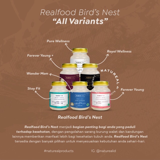 

Realfood Birdnest Products