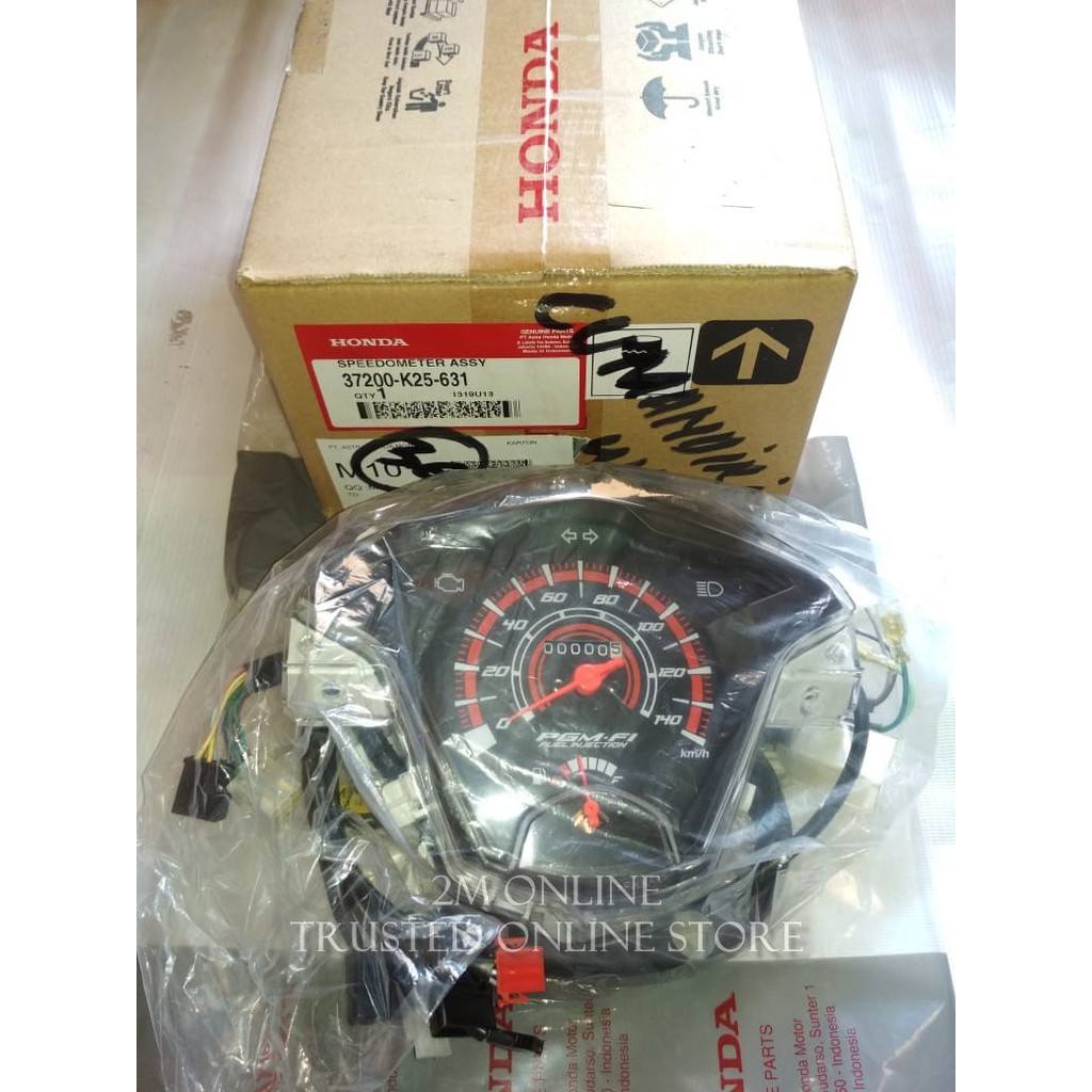 2m SPIDOMETER BEAT FI ESP AHM 37200-K25-631