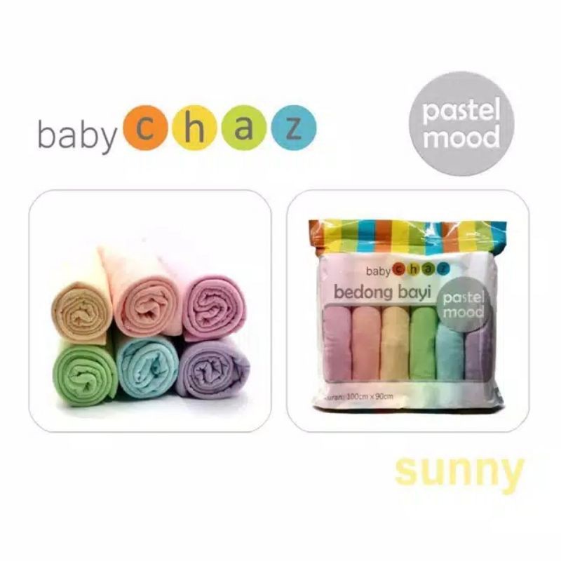 Bedong Baby Chaz Pastel