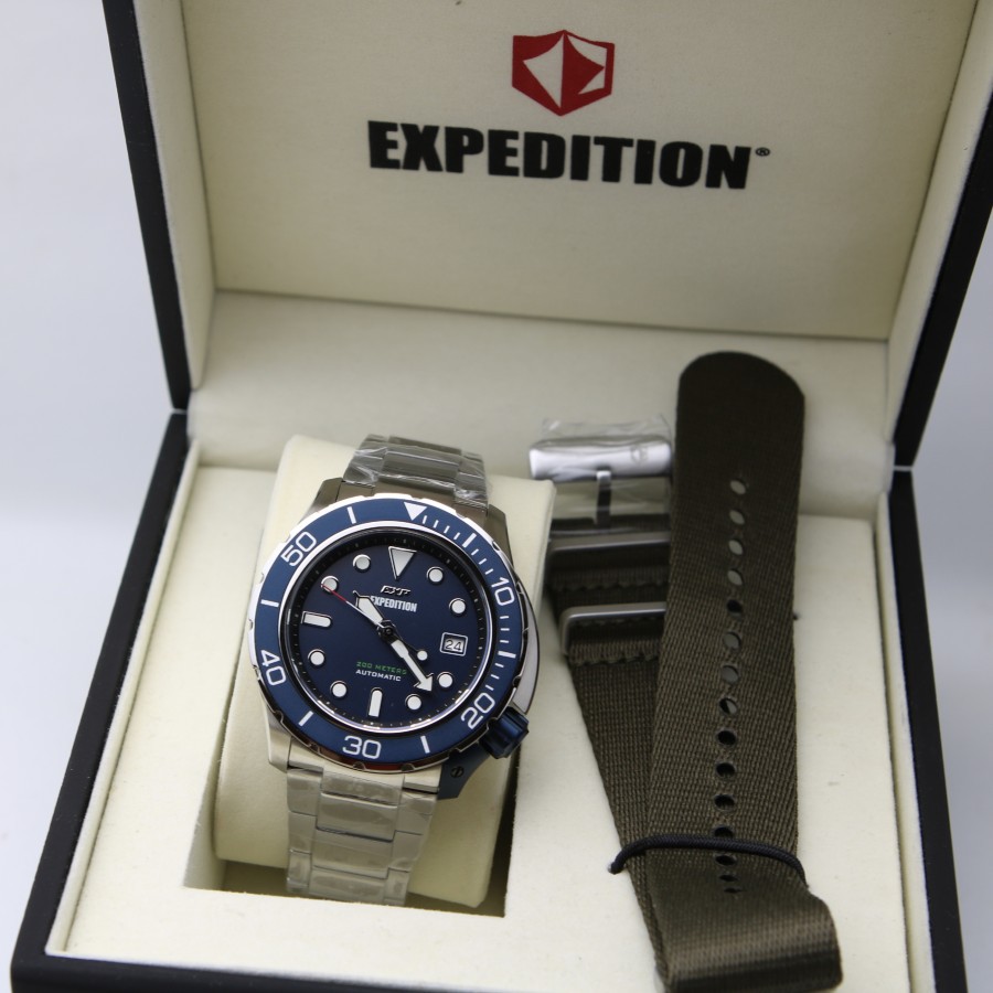 ORIGINAL Jam Tangan Pria Expedition Automatic E 6809 / E6809 / 6809 Garansi Resmi 1 Tahun.