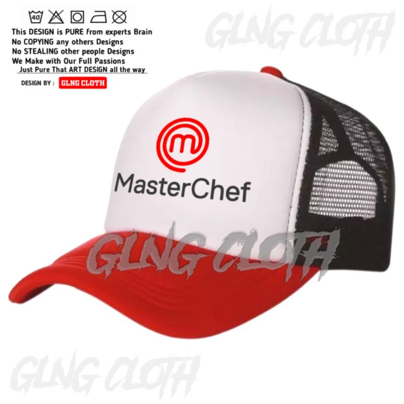 Topi Master Chef Trucker - Topi Master Chef