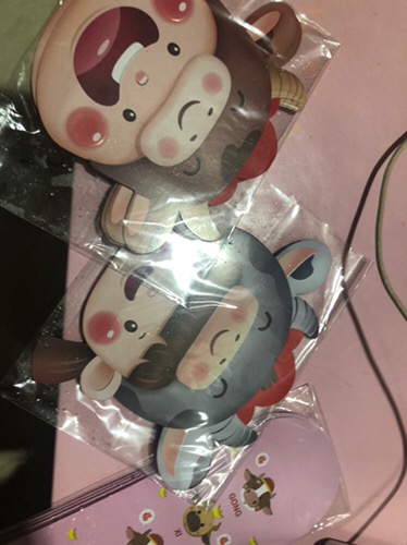 Angpao Imlek 2021 Shio Kerbau Ukuran  Panjang (uang Tidak Dilipat)