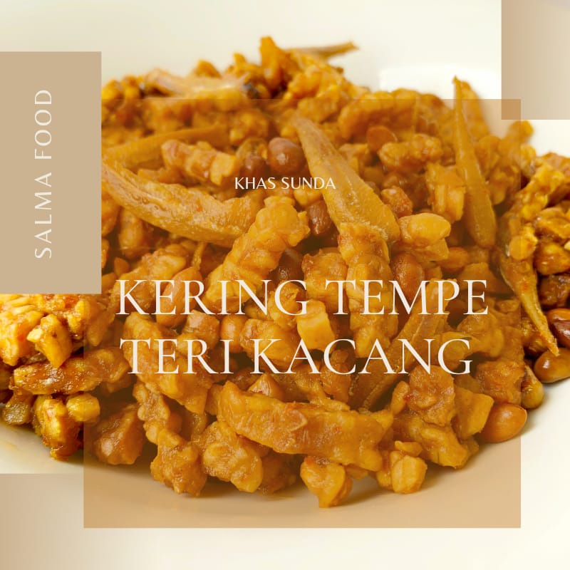 

Orek Tempe Kering Salamah Krispi Kualitas Premium Terlaris Balado Original Kriuk Kering Renyah Gurih Teri Medan Kacang Bandung 100 gram