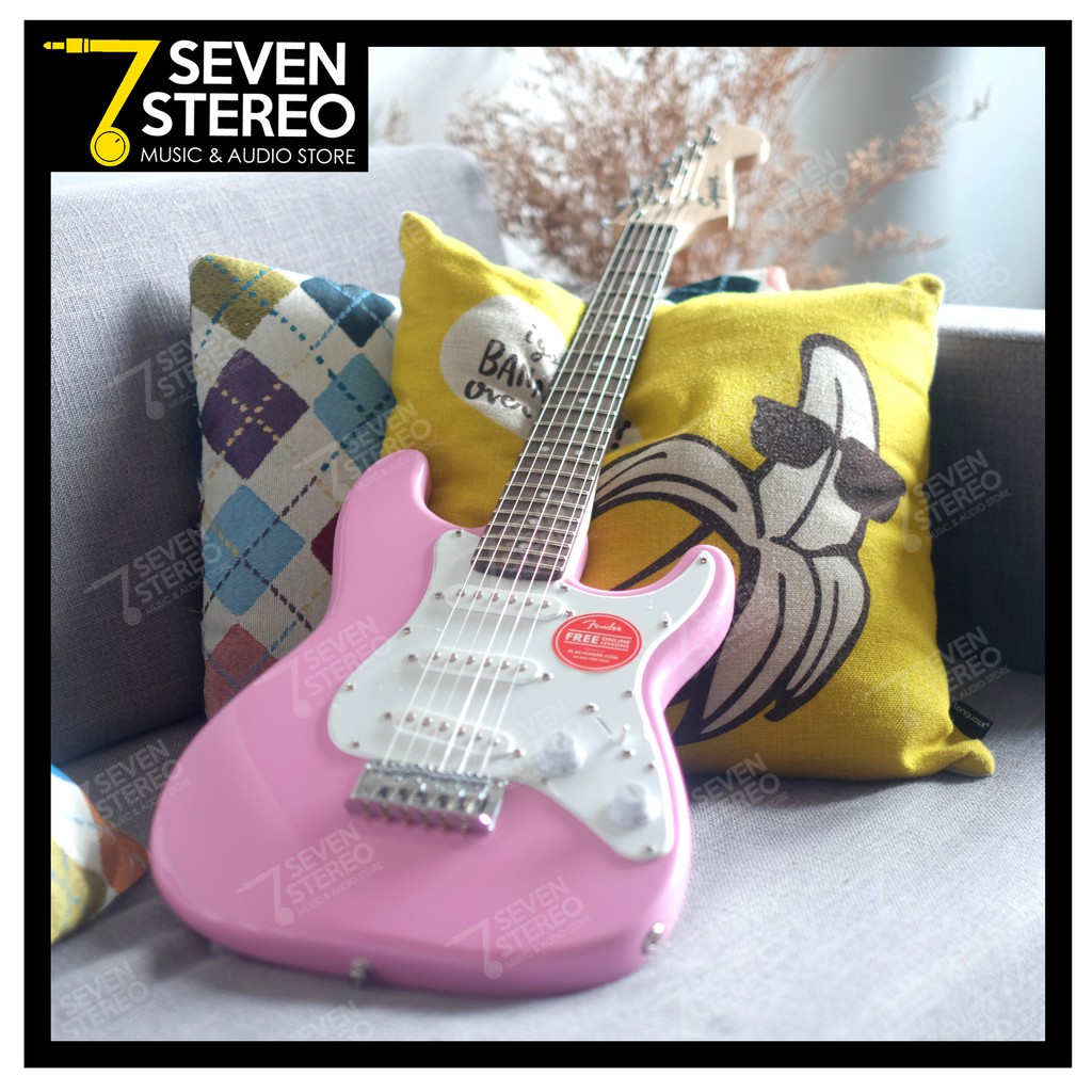 Squier Mini Stratocaster Pink