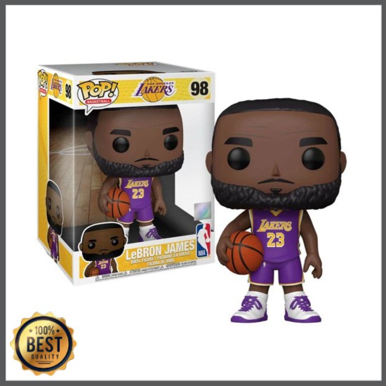 Lebron James Lakers Purple Jersey 10 