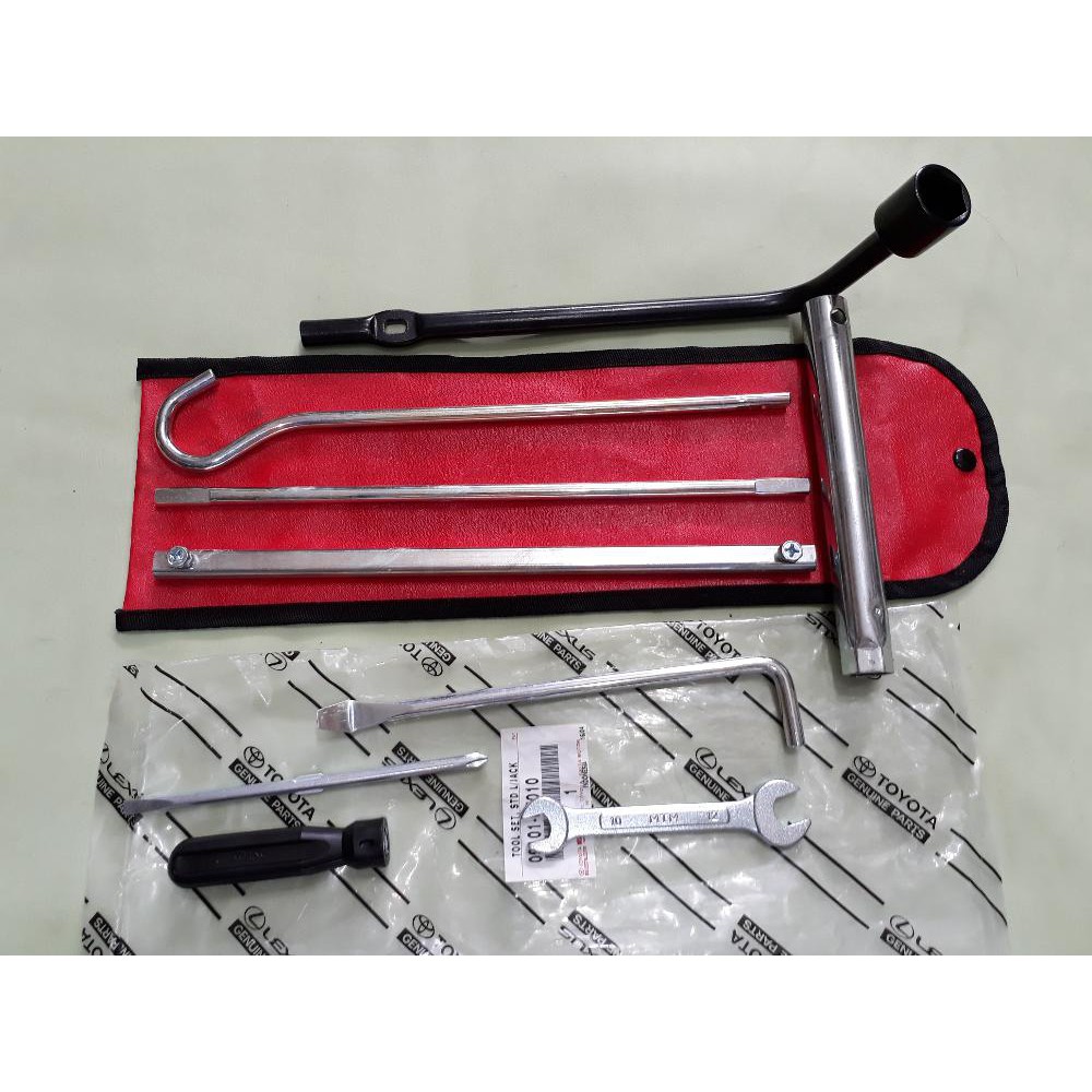 TOOL KIT/KUNCI RODA/GAGANG BAN SEREP AVANZA-XENIA ASLI Terbaik
