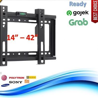 ☟ GANTUNGAN TV LED-LCD 14 inch - 42 inch / BRACKET TV DINDING / BRACKET TV LED-LCD 14''-42'' ❇